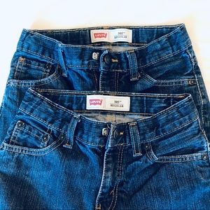 2 Levi’s jeans 505 8 regular kids